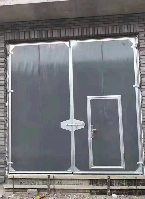 吴起工业平开门在大型设备制造车间的应用实例