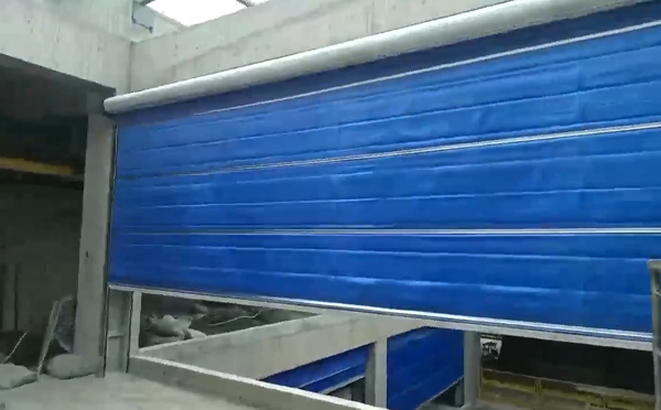 大型物流园区完成吴起防火门整体安装工程