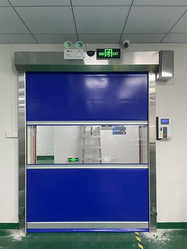 吴起快速吴起卷帘门在冷链物流仓储区的应用实践